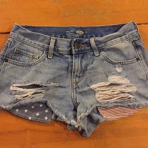 American Flag shorts